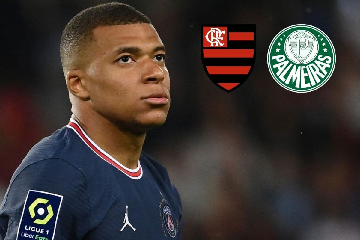 Kylian Mbappé aceitou ficar no PSG por salário astronômico, que vale mais que Flamengo e Palmeiras juntos