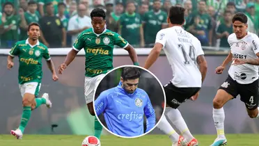 Lance polêmico em jogo gerou críticas para jogador alviverde