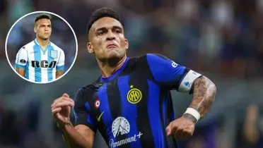 Lautaro Martínez em ação pela Inter de Milão