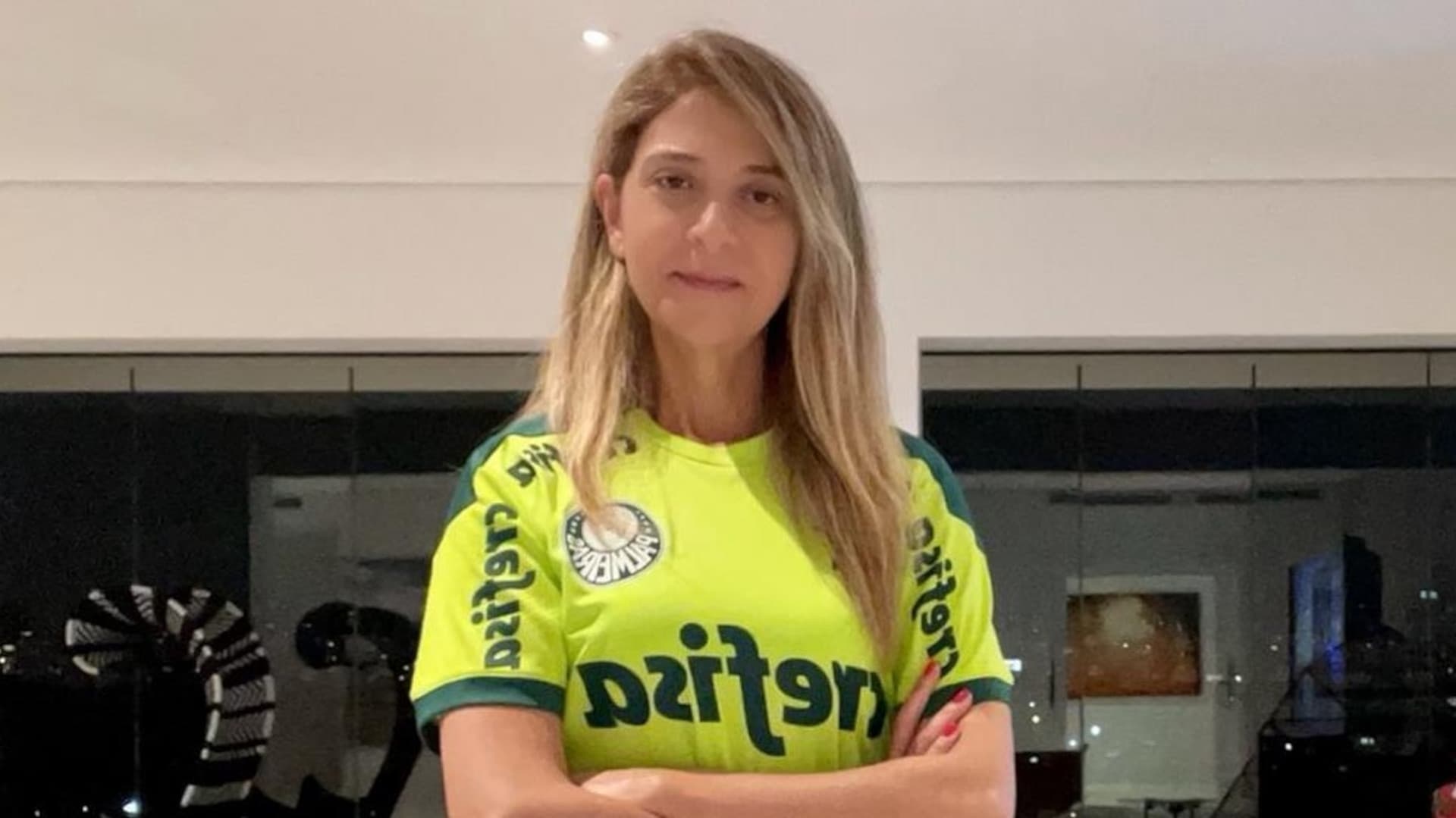Leila Pereira abriu o jogo sobre dívida milionária do Palmeiras com patrocinadora