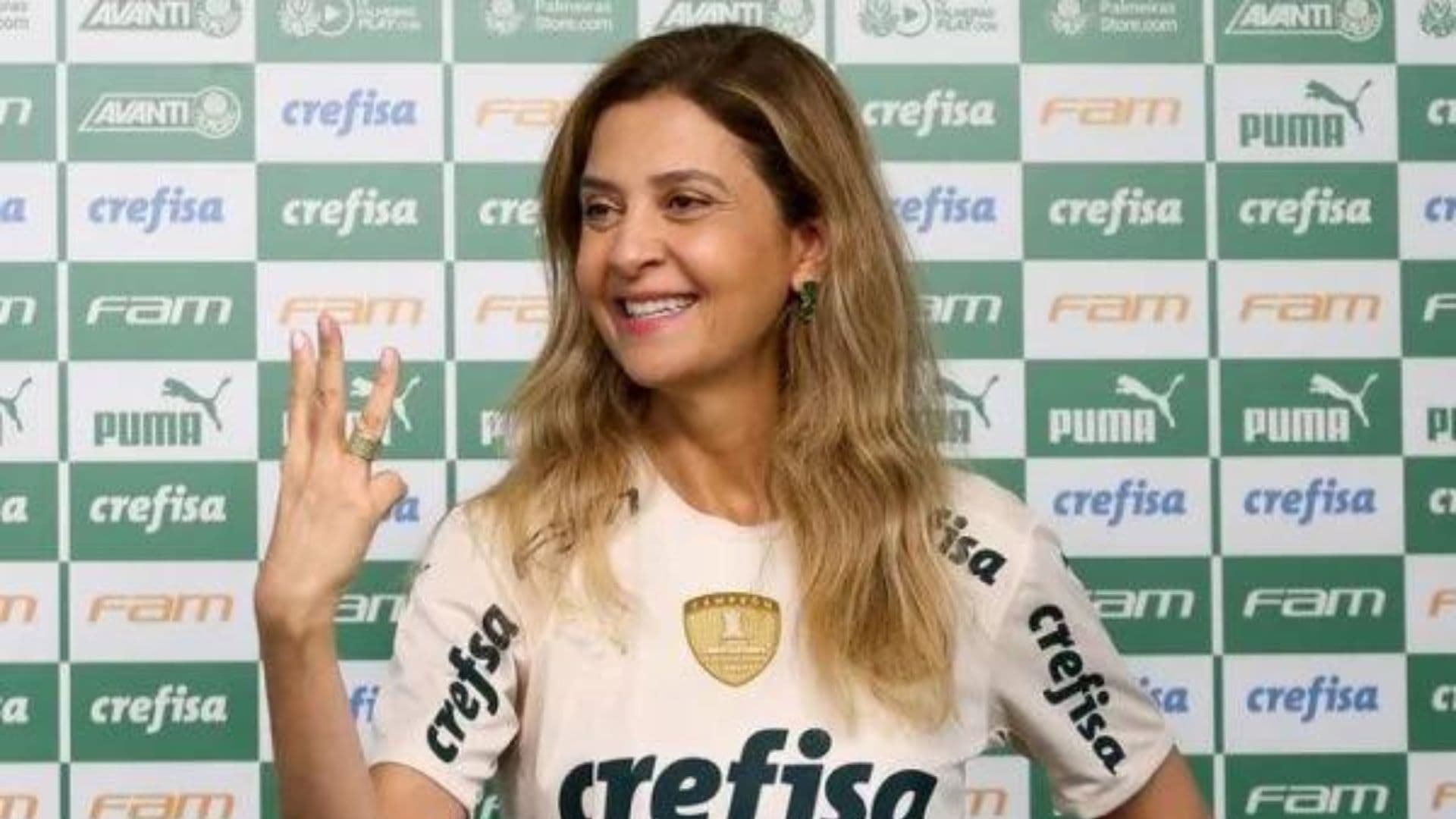 Leila Pereira aprovou nome de jogador que vem mostrando bons números na Champions League