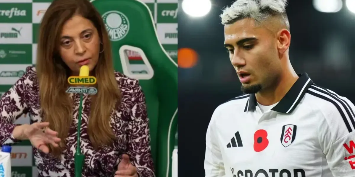 Leila Pereira insiste na contratação de Andreas Pereira, do Fulham