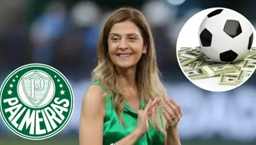 Leila Pereira no Palmeiras
