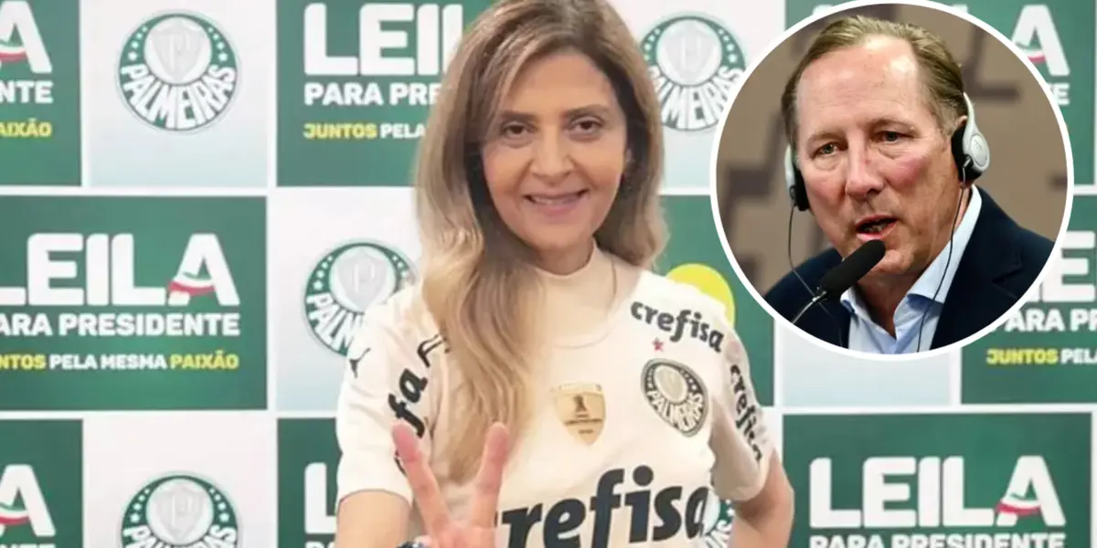 Leila Pereira no Palmeiras e John Textor durante CPI do Senado