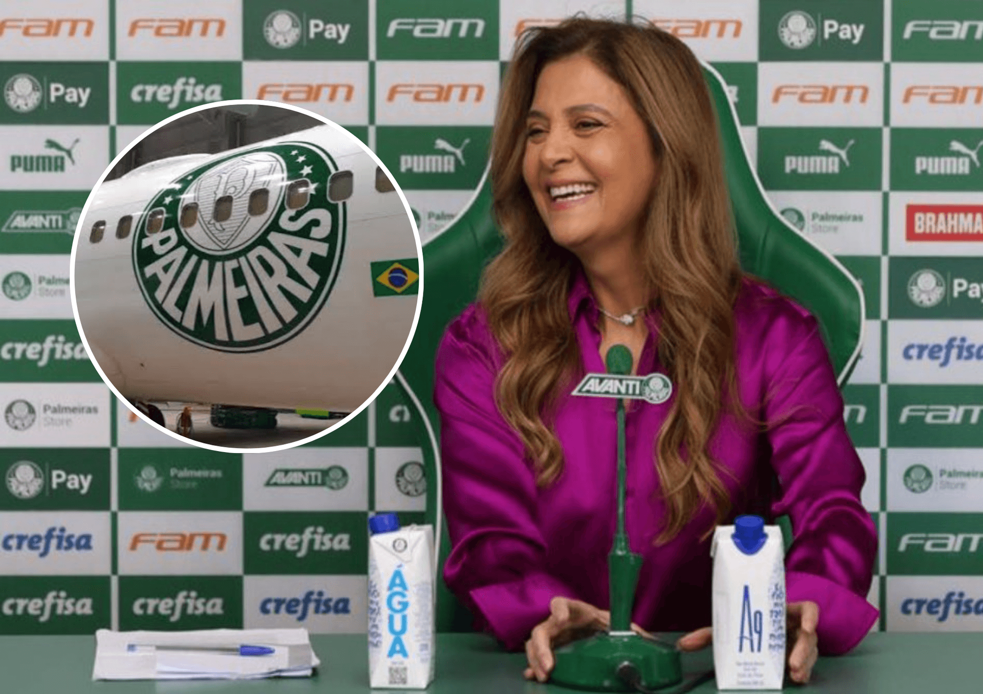 Leila Pereira vai ser a chefe de delegação da Seleção Brasileira