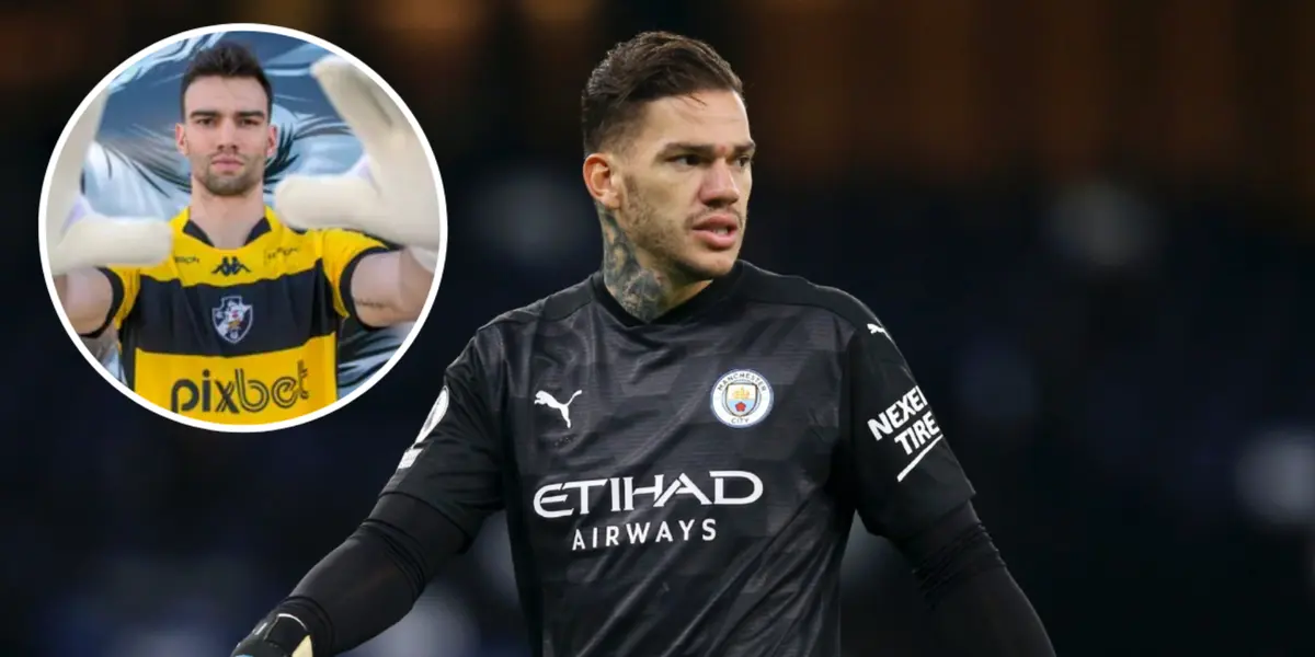 Léo Jardim e Ederson