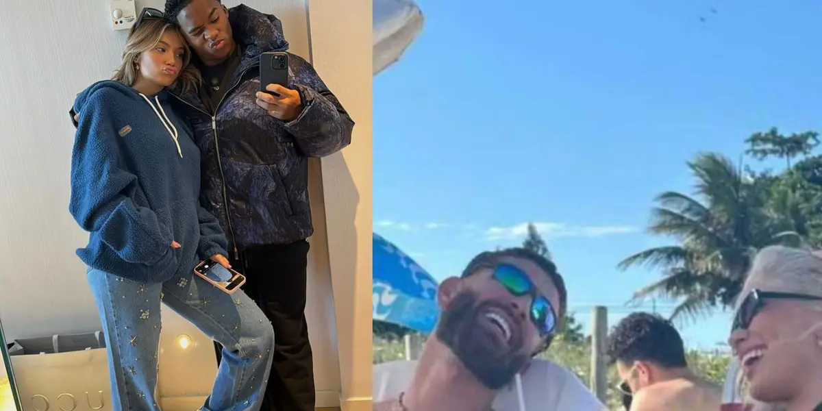 Léo Pereira e Karoline estão namorando