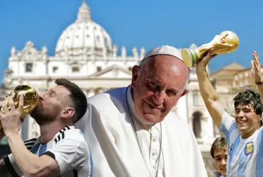 Líder da igreja católica respondeu a fiel que perguntou sobre Messi ou Maradona