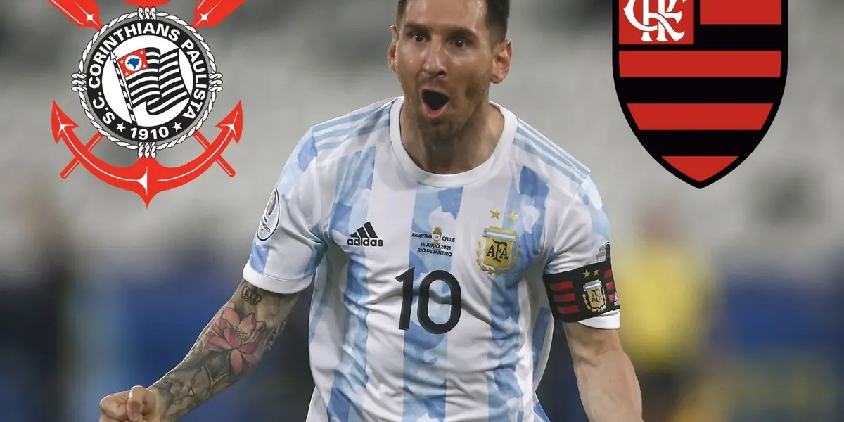 Lionel Messi jogaria no Brasil