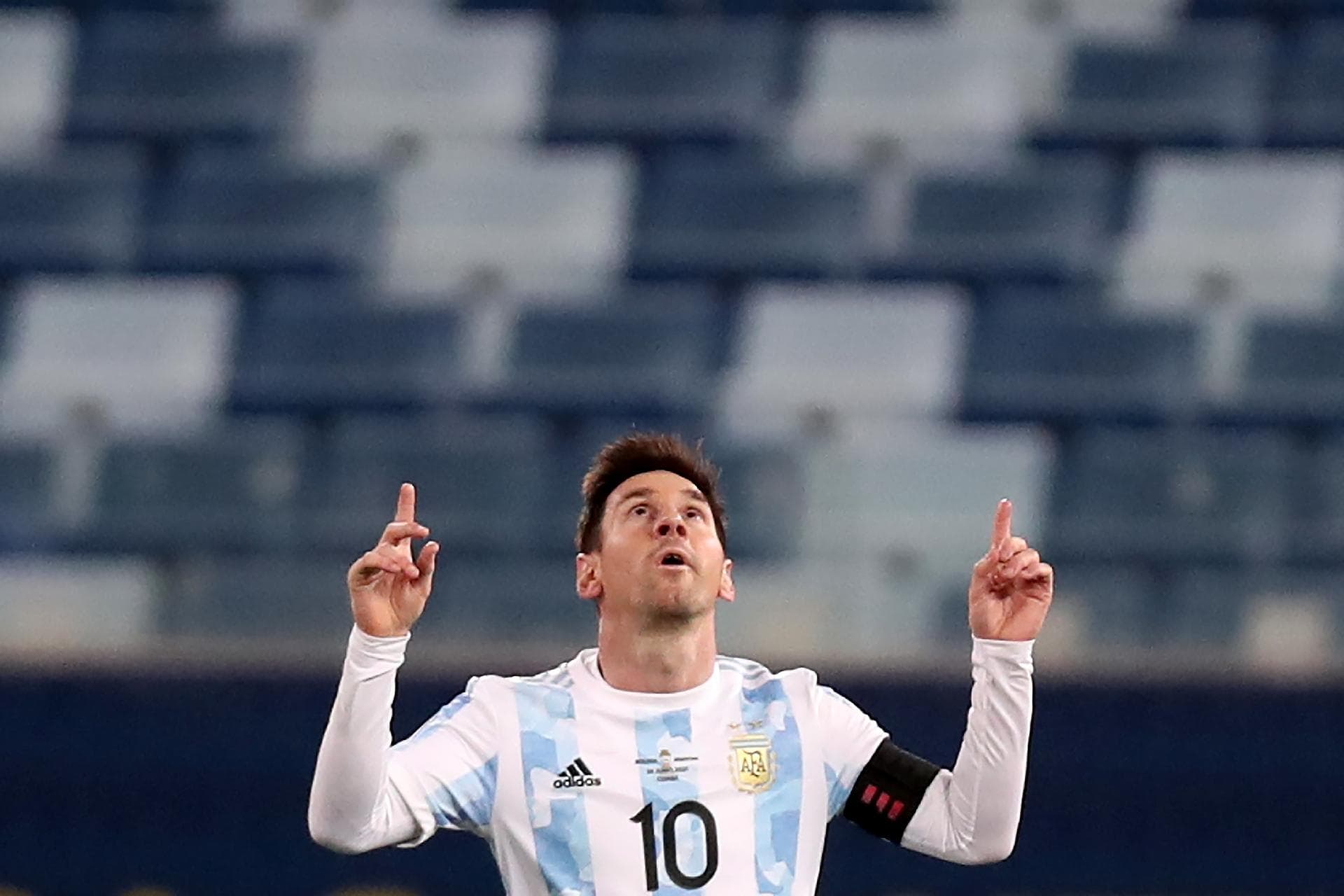 Lionel Messi, um dos maiores jogadores da história do futebol