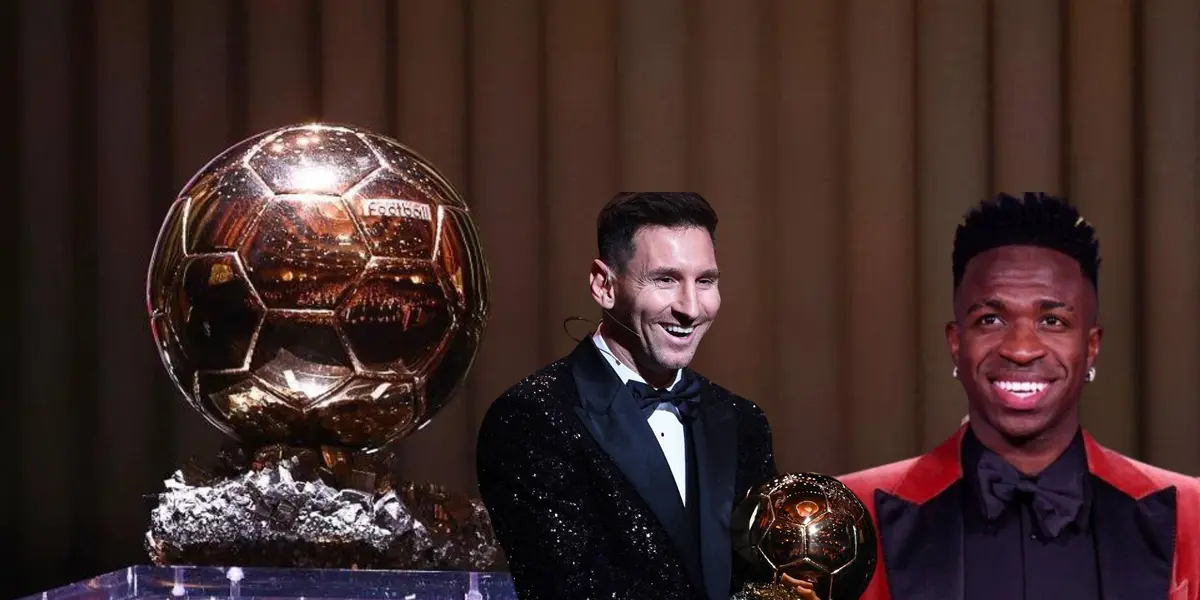 Lionel Messi usou modelo de gala na festa da Bola de Ouro de 2023