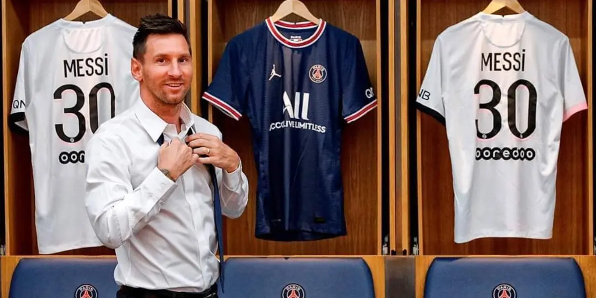 Lionel Messi usou suas contas de mídia social para demonstrar depois de assinar e ser apresentado como um novo jogador PSG. Leo jogará em Paris nas próximas duas temporadas.
