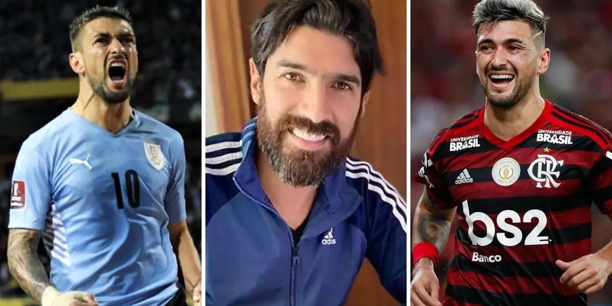 Loco Abreu declara opinião polêmica sobre Arrascaeta e dispara contra o futebol brasileiro