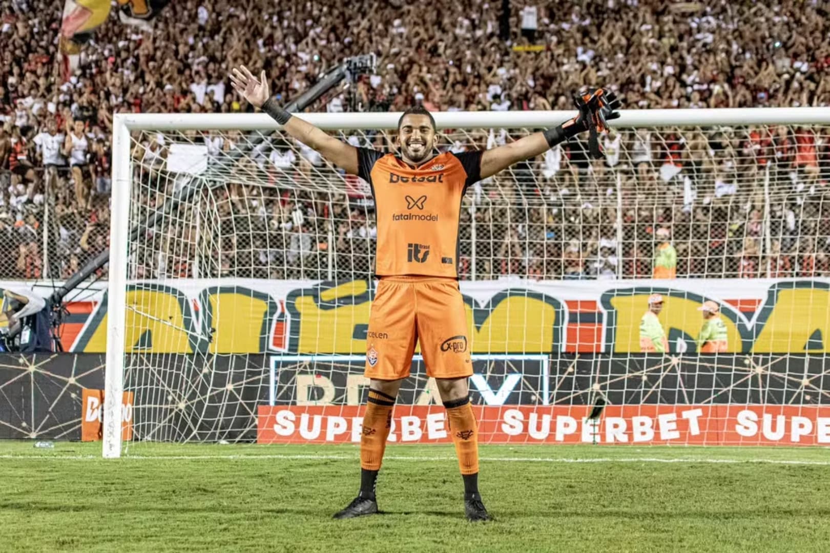 Lucas Arcanjo está na mira do Corinthians — Foto: Victor Ferreira / EC Vitória
