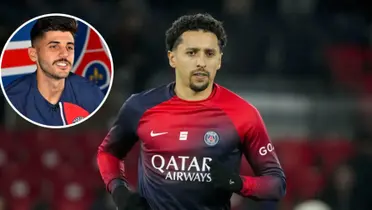 Lucas Beraldo e Marquinhos no PSG