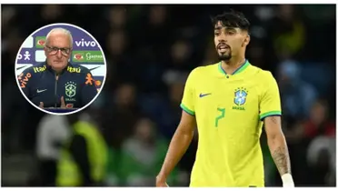 Lucas Paquetá com a camisa da Seleção Brasileira