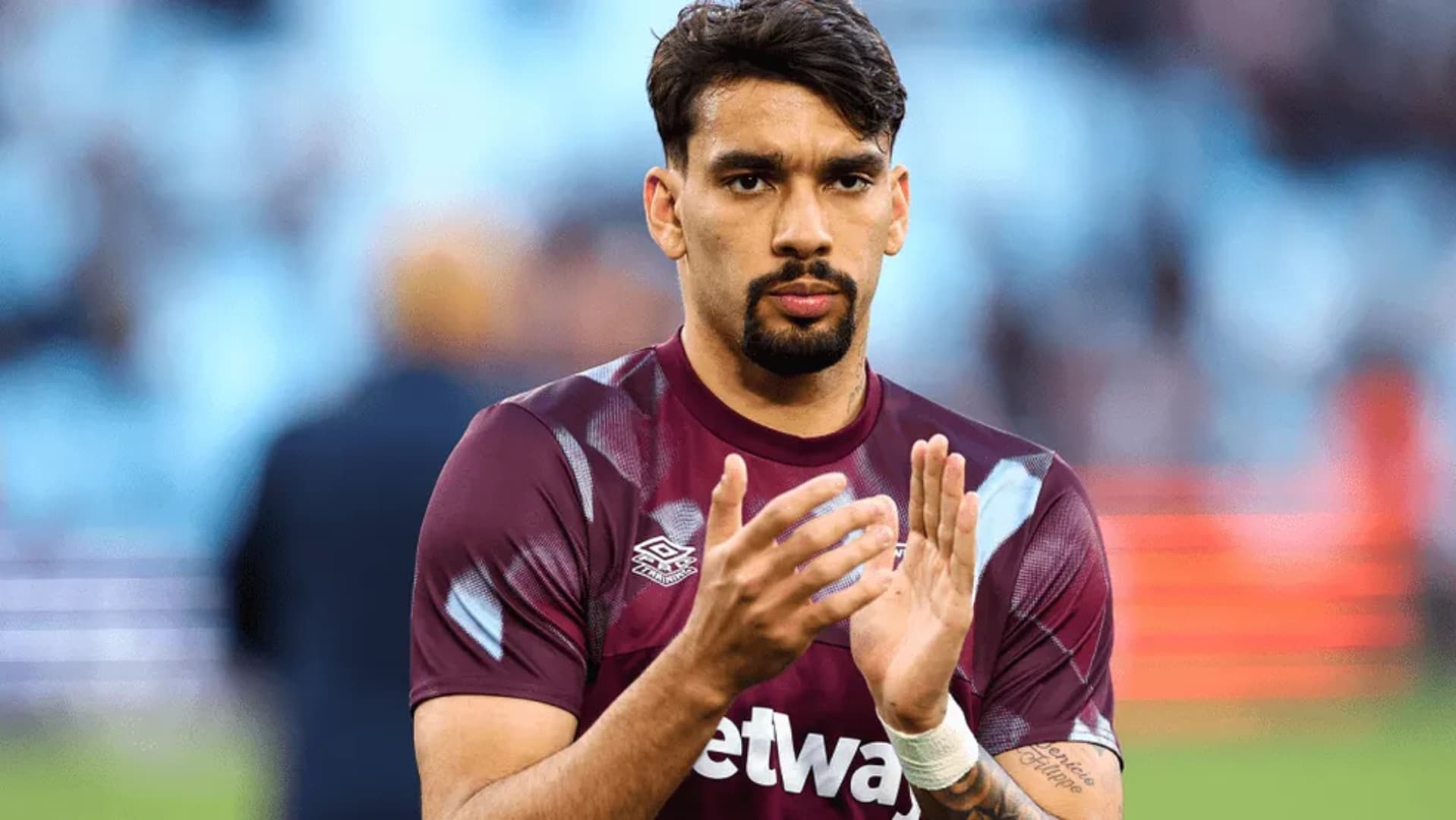 Lucas Paquetá, do West Ham, está muito próximo de retornar ao Flamengo — Foto: Divulgação/West Ham