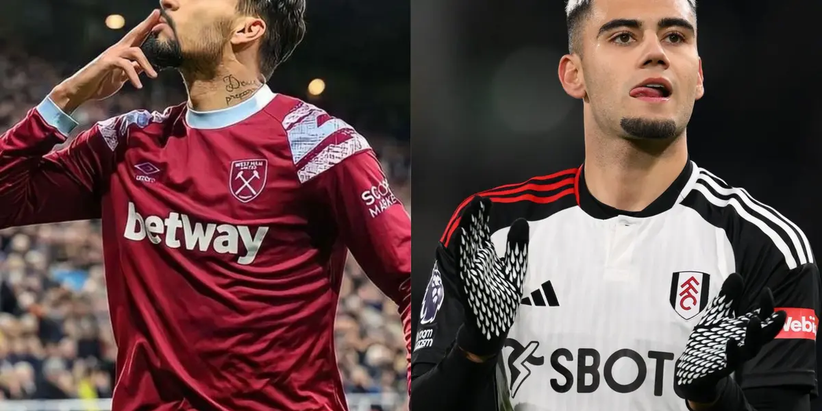 Lucas Paquetá e Andreas Pereira