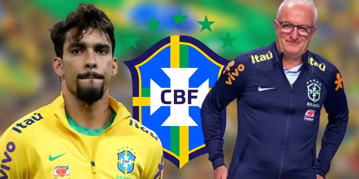 Lucas Paquetá e Dorival Júnior