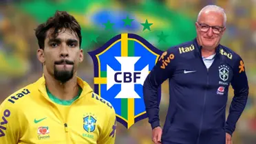 Lucas Paquetá e Dorival Júnior