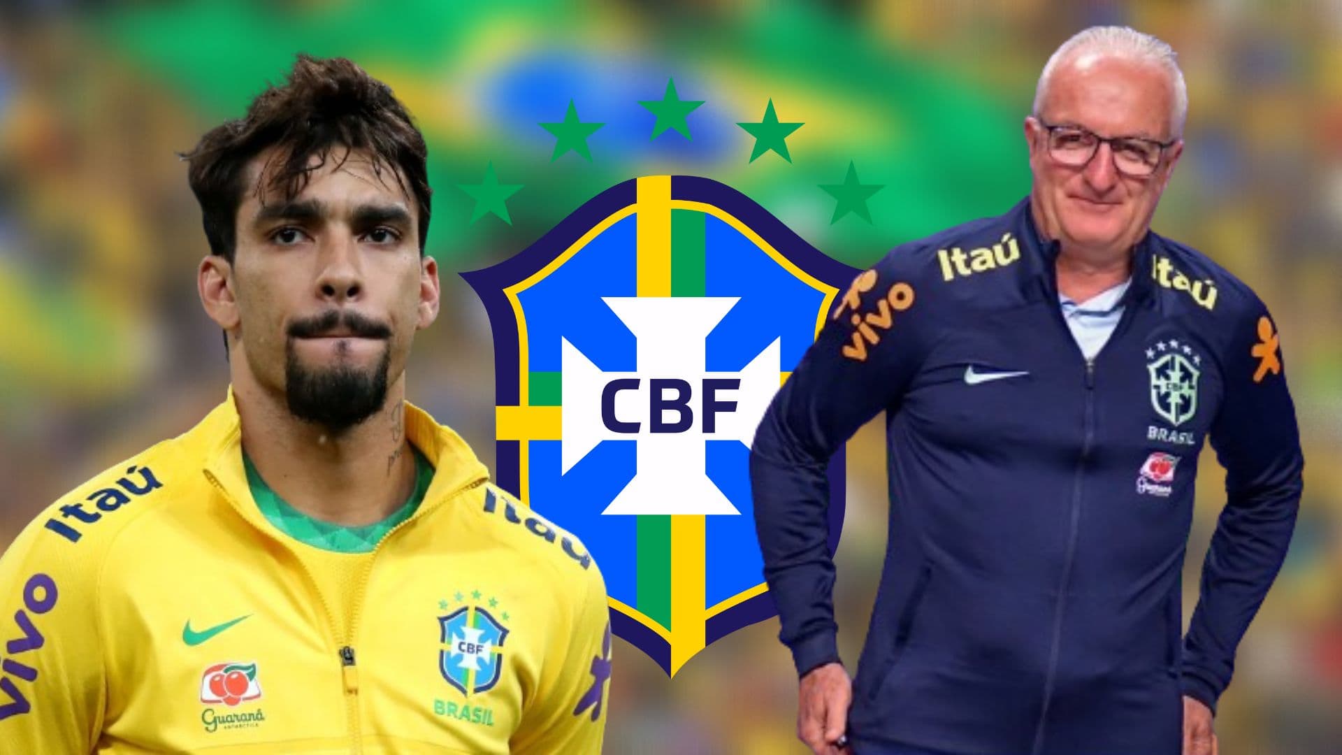 Lucas Paquetá e Dorival Júnior