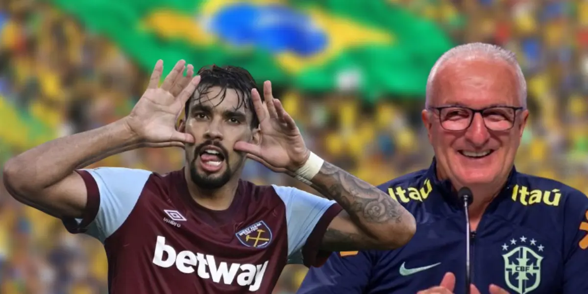 Lucas Paquetá e Dorival Júnior