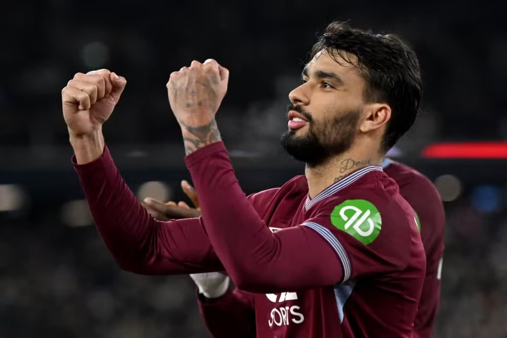 Lucas Paquetá em ação pelo West Ham — Foto: Mike Hewitt/Getty Images