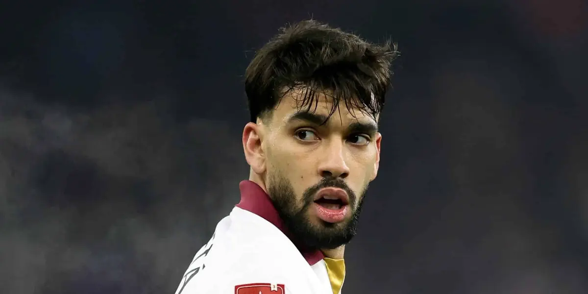 Lucas Paquetá em partida pelo West Ham. Foto: Catherine Ivill/AMA/GettyImages