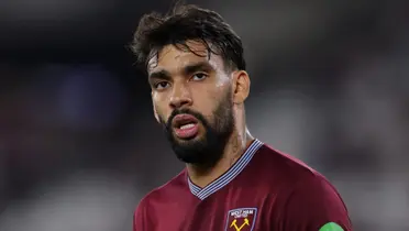 Lucas Paquetá em partida pelo West Ham. Foto: Justin Setterfield/Getty Images