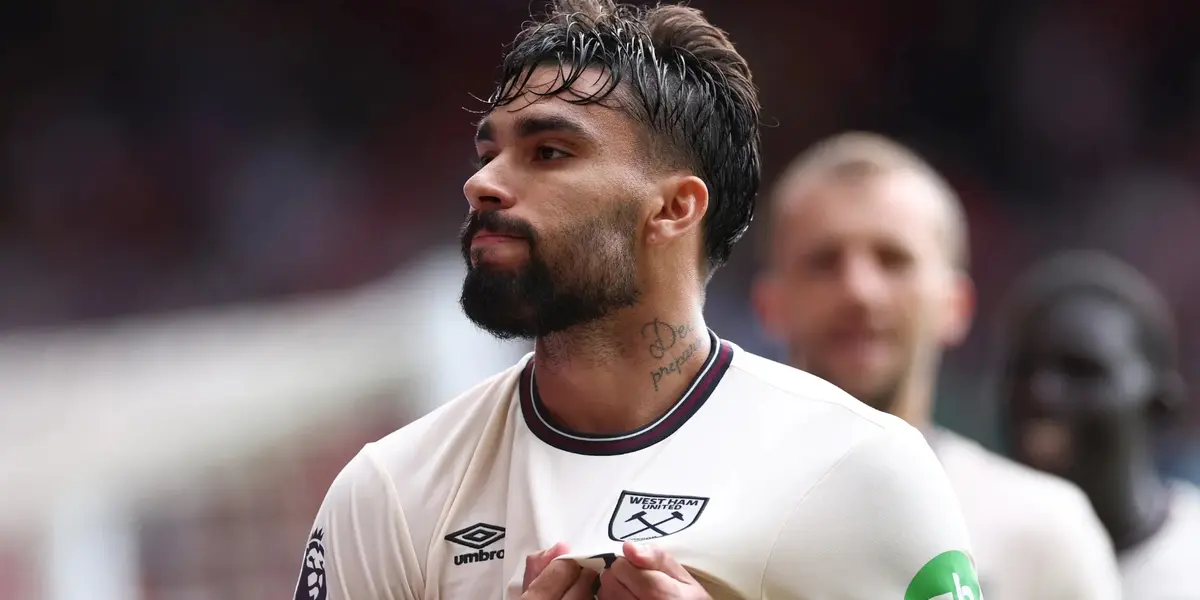 Lucas Paquetá, meia do West Ham. Foto: Dan Istitene/Getty Images
