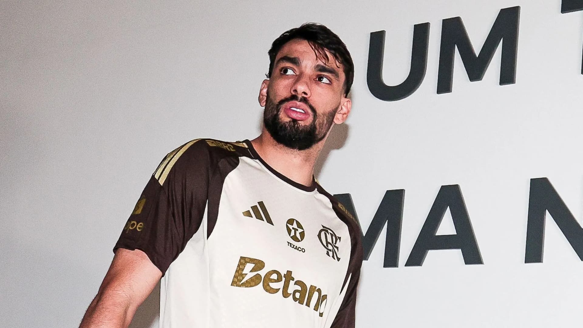 Lucas Paquetá no CT do Flamengo. Foto: Gilvan de Souza/Flamengo
