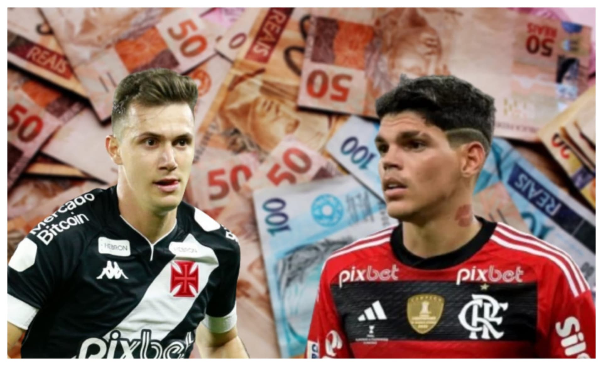 Lucas Piton e Ayrton Lucas