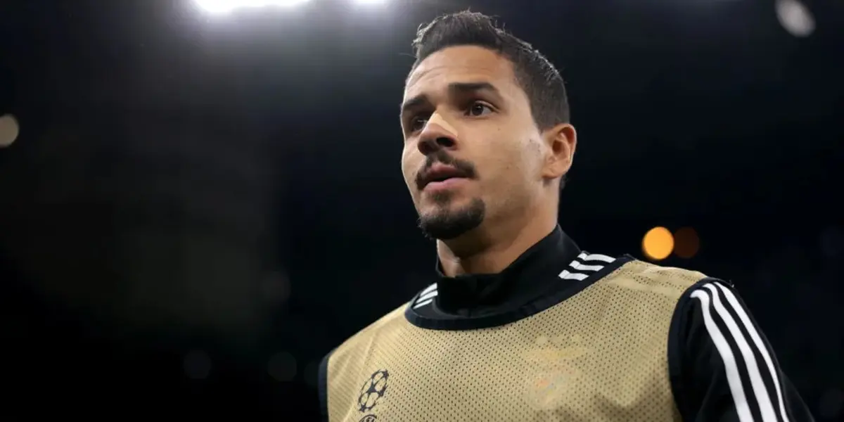 Lucas Veríssimo trocou o Benfica pelo Corinthians em 2023 — Foto: Jonathan Moscrop/Getty Images