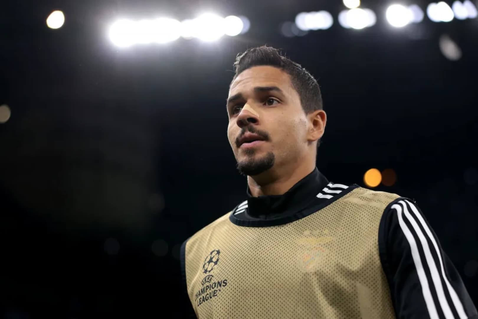 Lucas Veríssimo trocou o Benfica pelo Corinthians em 2023 — Foto: Jonathan Moscrop/Getty Images