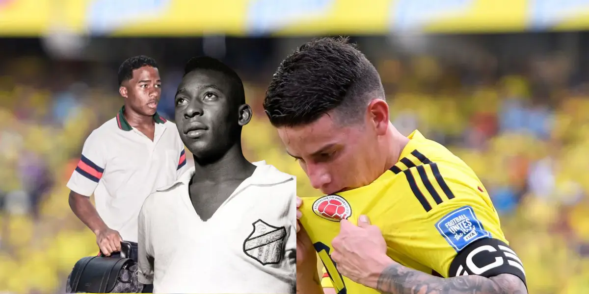 Luis Díaz e James Rodríguez foram as figuras da partida contra o Brasil