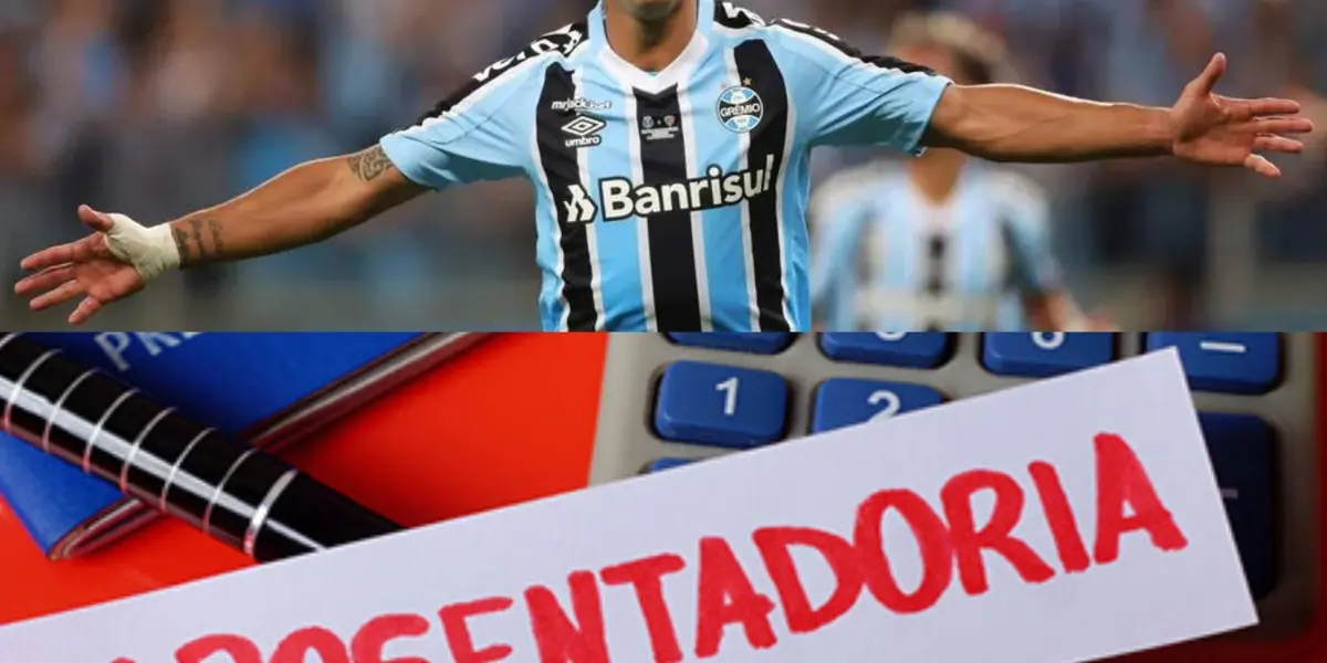 Luis Suárez brilhou na vitória do Grêmio por 3 a 1 sobre o América-MG, na Arena, na noite desta quinta-feira, em um jogo