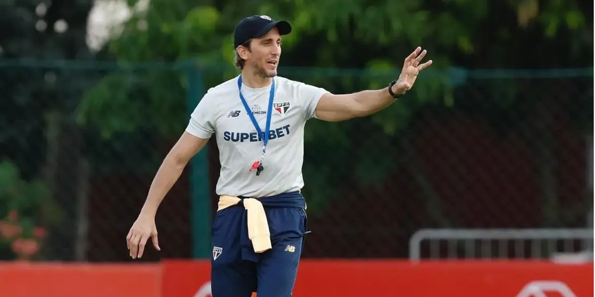 Luis Zubeldía, técnico do São Paulo