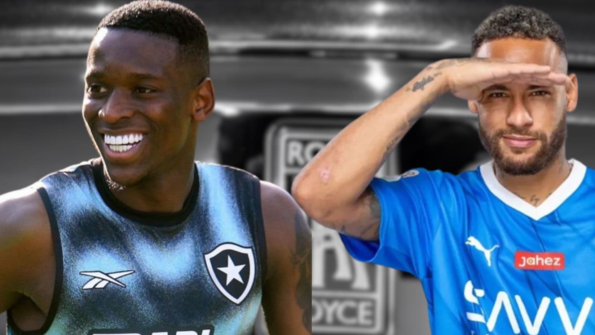 Luiz Henrique e Neymar Júnior