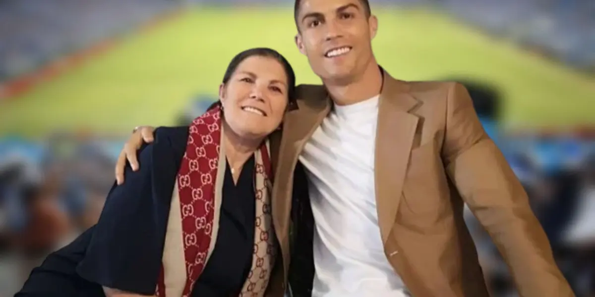 Mãe de CR7, Dolores torce para o Grêmio