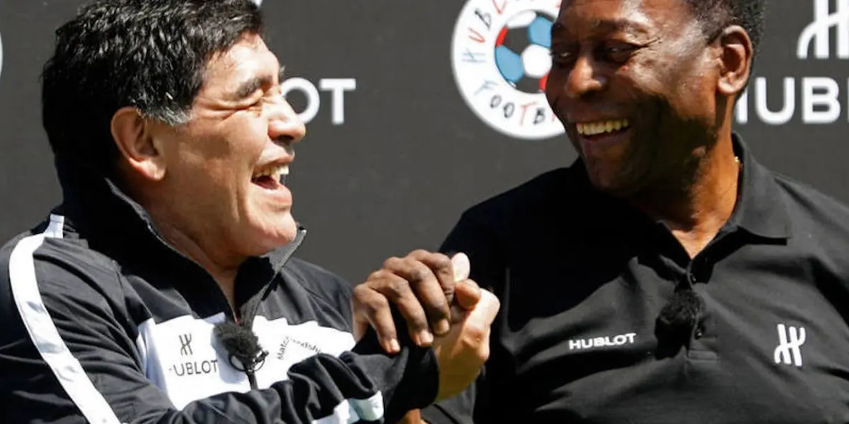 Maior jogador da história do Brasil faz homenagem para Diego Maradona