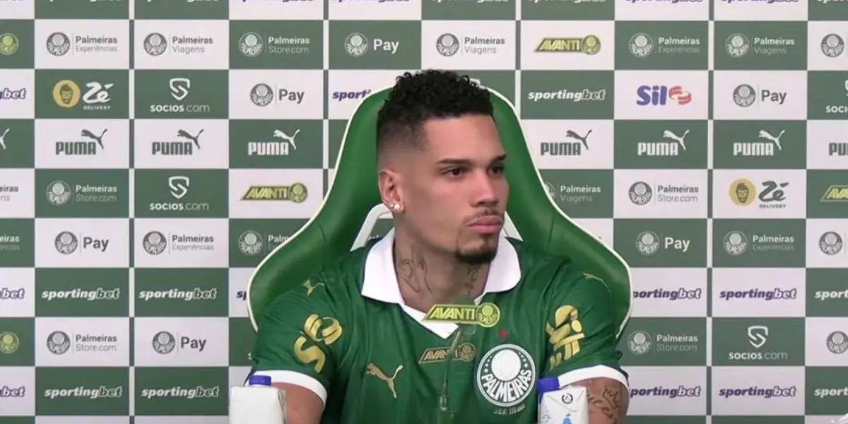 Maior reforço do Palmeiras em 2025 fala sobre a sua situação