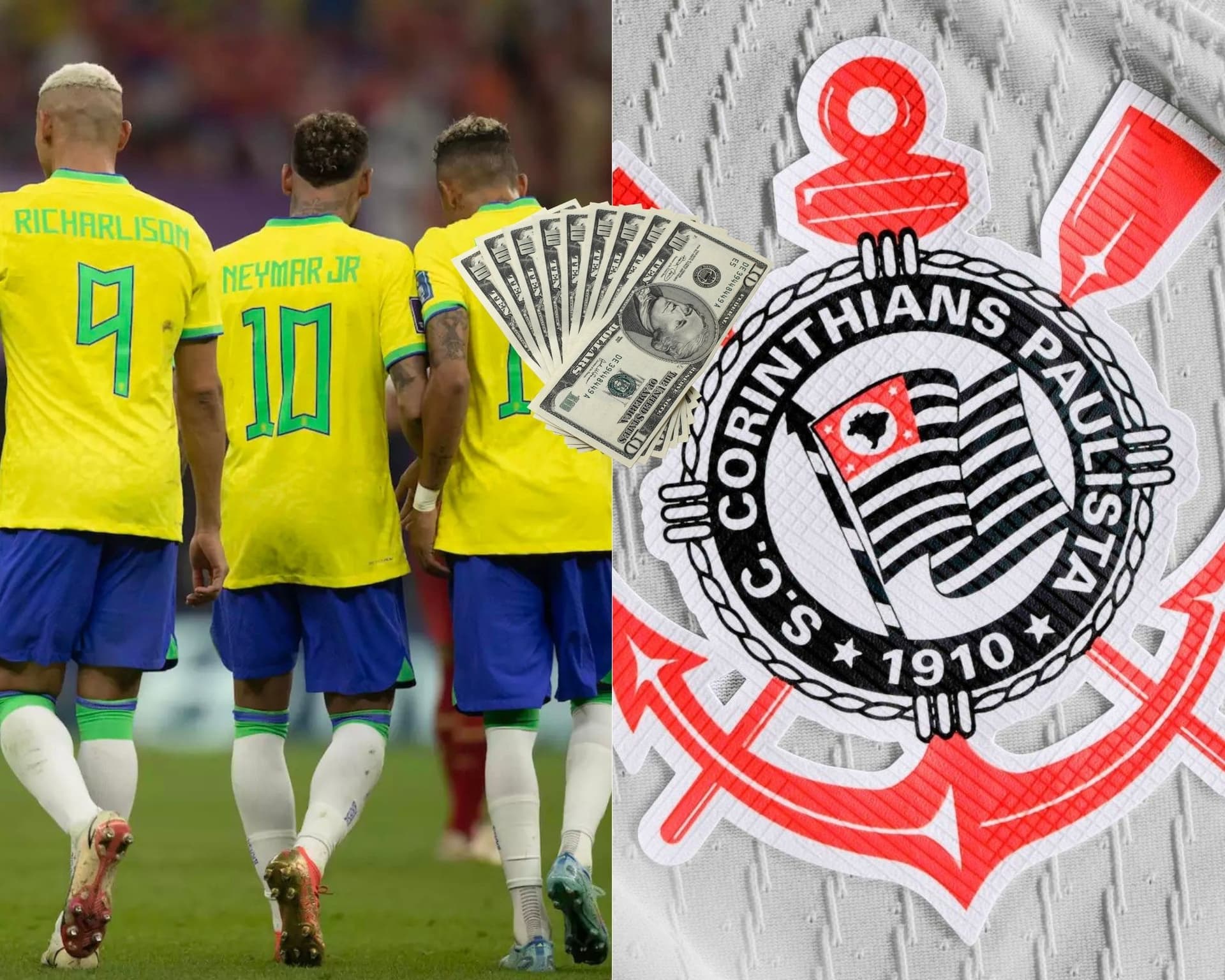 Malcom, cria da base corintiana foi titular em amistoso contra Senegal