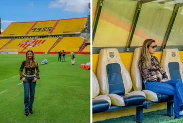 Mandatária 'turistou' pelas instalações do Barcelona SC