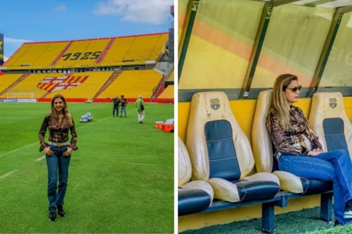 Mandatária 'turistou' pelas instalações do Barcelona SC