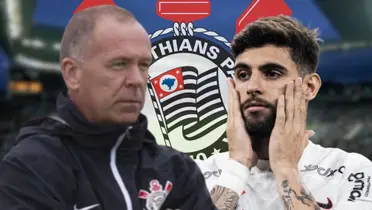 Mano Menezes e Yuri Alberto