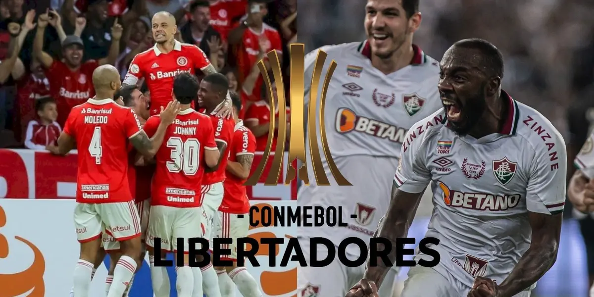 Manoel, do Fluminense, e Rodrigo Moledo, do Internacional, foram punidos pela Conmebol