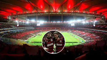 Maracanã lotado pela torcida do Flamengo em dia de jogo do time carioca