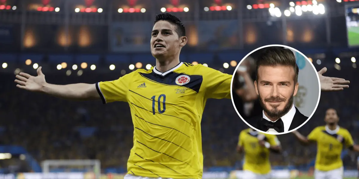 Marca colombiana conta com David Beckham e James Rodríguez