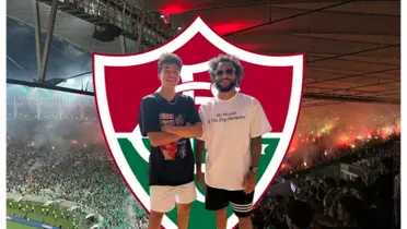 Marcelo e seu filho Enzo Alves