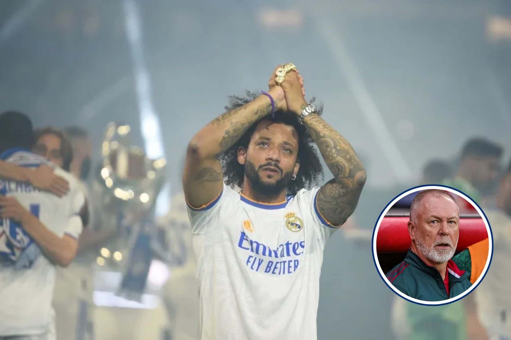 Marcelo em destaque pelo Real Madrid